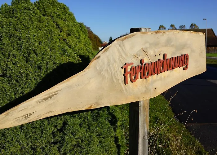 公寓 Ferienwohnung Romantik Im Roten Haus 福森