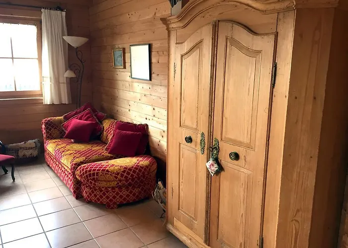 公寓 Ferienwohnung Romantik Im Roten Haus 福森