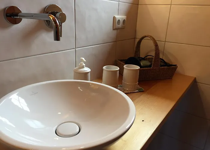 Ferienwohnung Romantik Im Roten Haus 福森