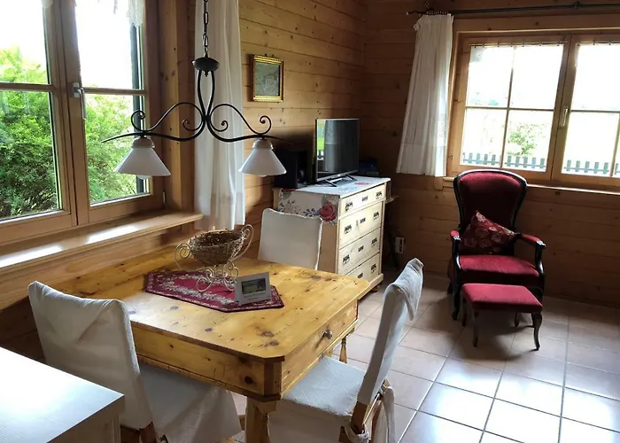 公寓 Ferienwohnung Romantik Im Roten Haus *